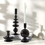 Candelabro de Vidrio Estilo Rue