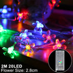 Luces de Navidad LED con diferentes temas
