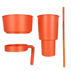Taza 2 en 1 con Compartimento para Snacks y Sorbete