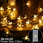 Luces de Navidad LED con diferentes temas