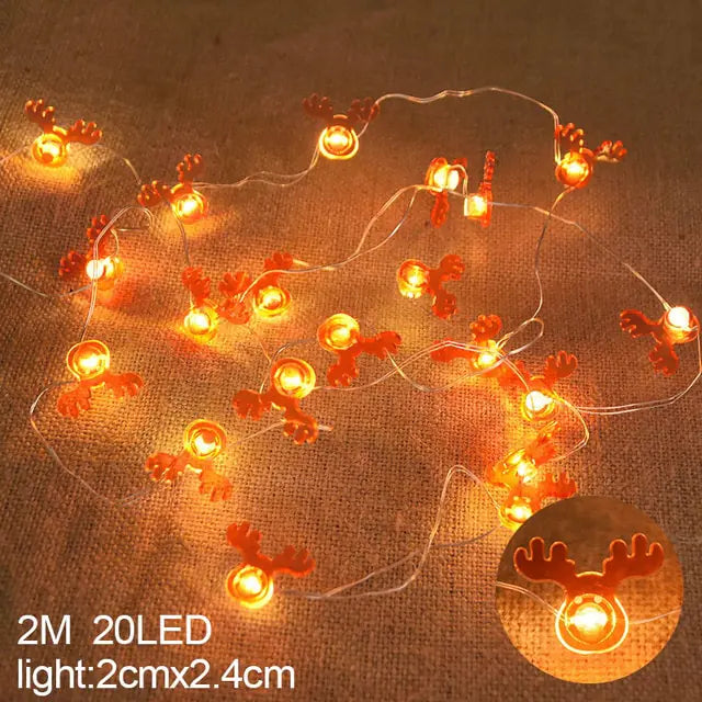 Luces de Navidad LED con diferentes temas