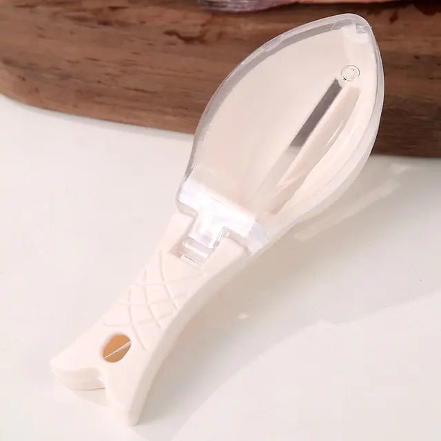 Raspador de plástico para escamas de pescado