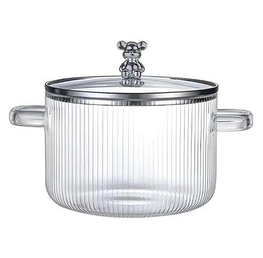 Olla Caliente de Vidrio Antiadherente Vitre Lux