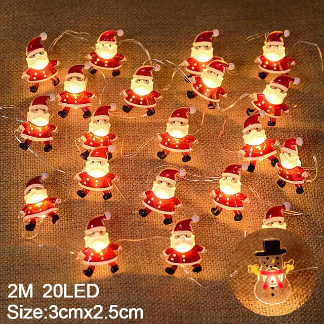 Luces de Navidad LED con diferentes temas