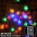 Luces de Navidad LED con diferentes temas