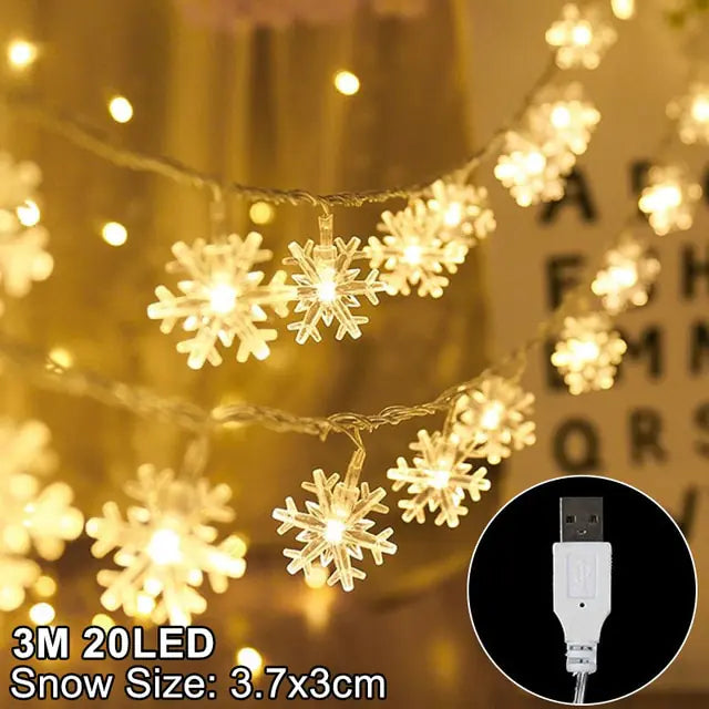 Luces de Navidad LED con diferentes temas