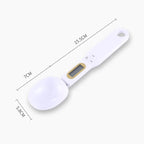 Báscula de cocina con cuchara electrónica