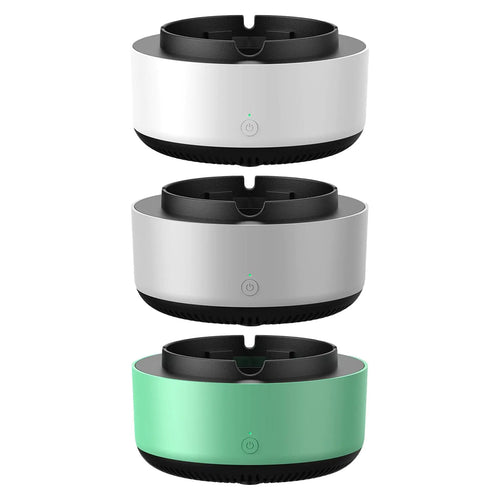 Cenicero com purificador de ar