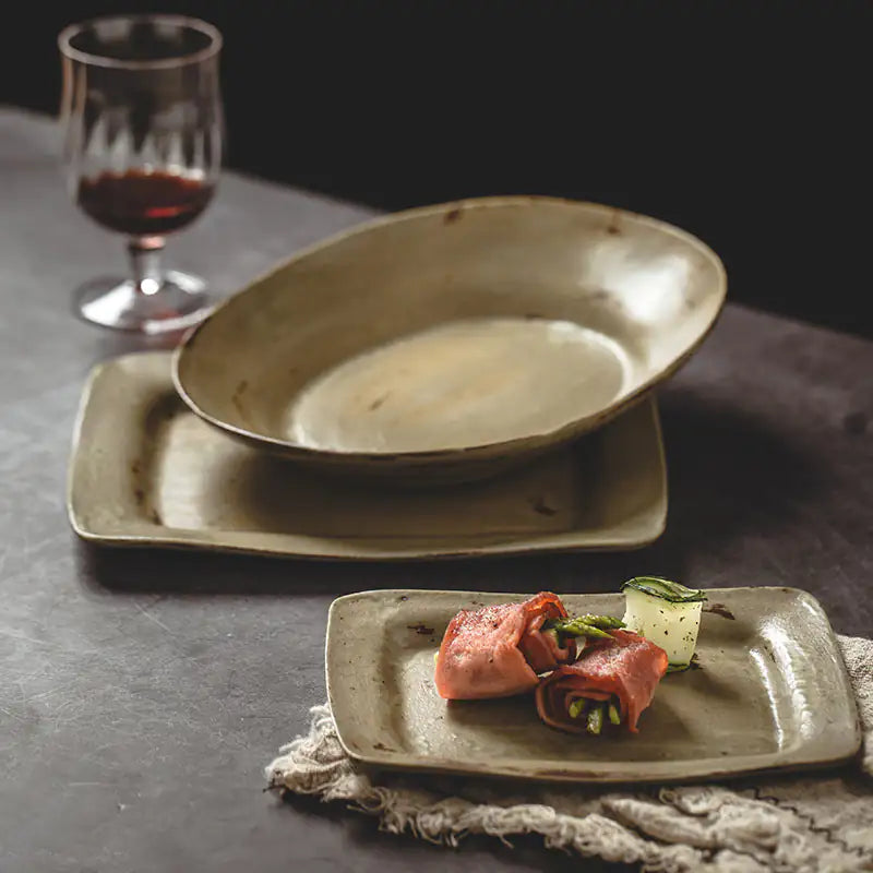 Platos de servir en cerámica Vintage
