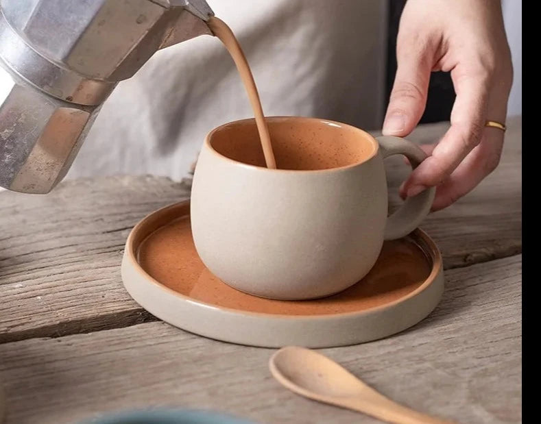 Taza de café de cerámica