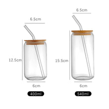 Carregar imagem no visualizador da galeria, Vaso de vidro Estético com tapa e pijama
