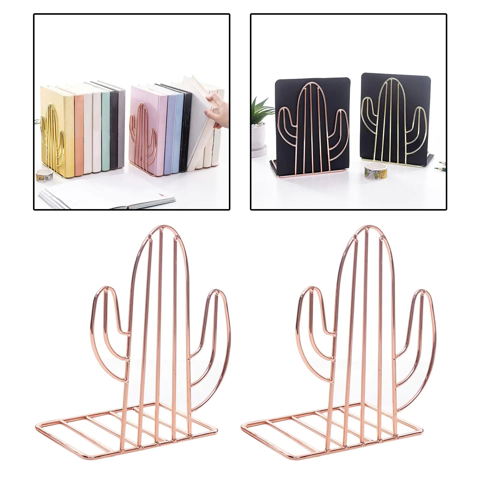 Soporte de libros Cactus
