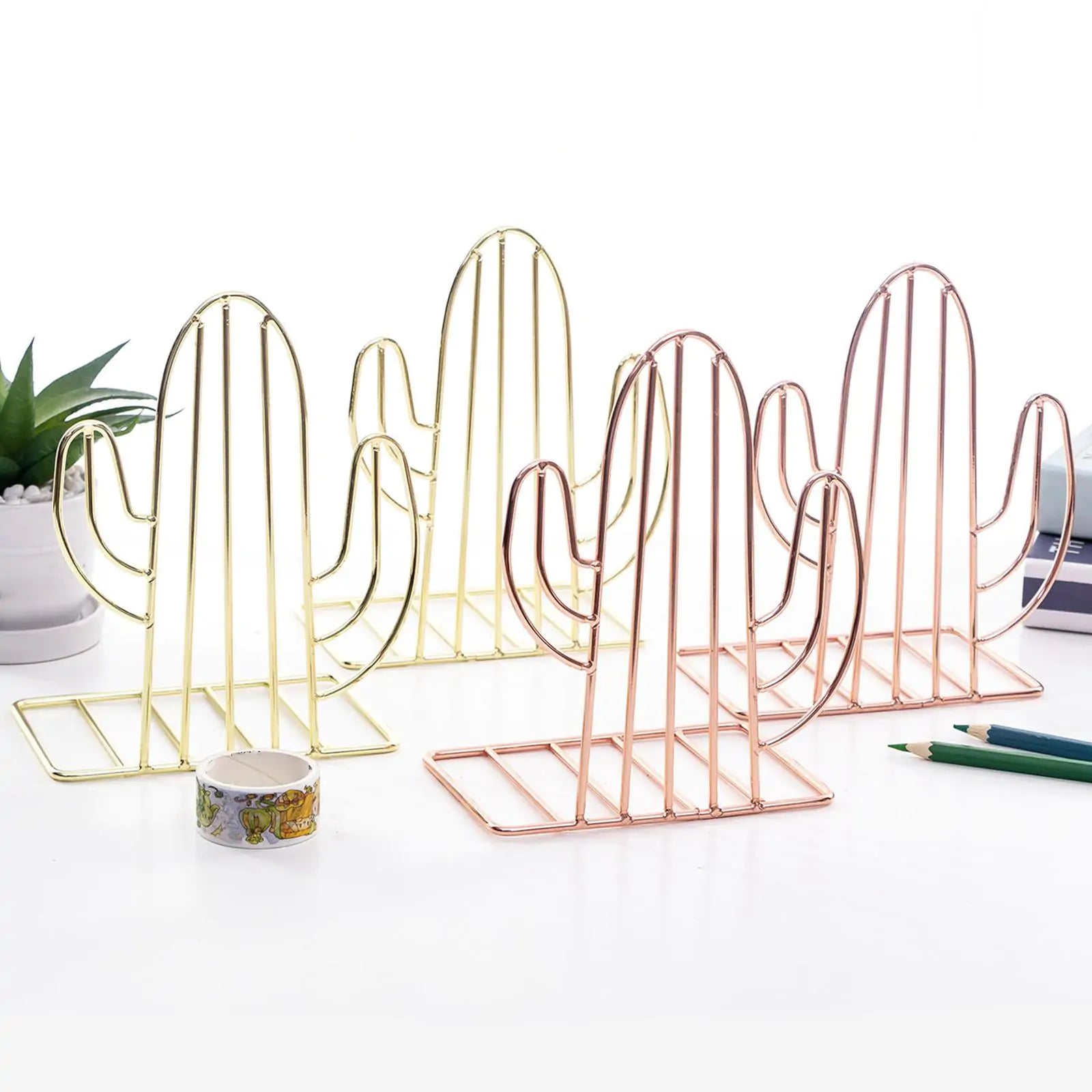 Soporte de libros Cactus