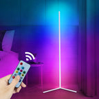 Lámpara de pie de esquina RGB